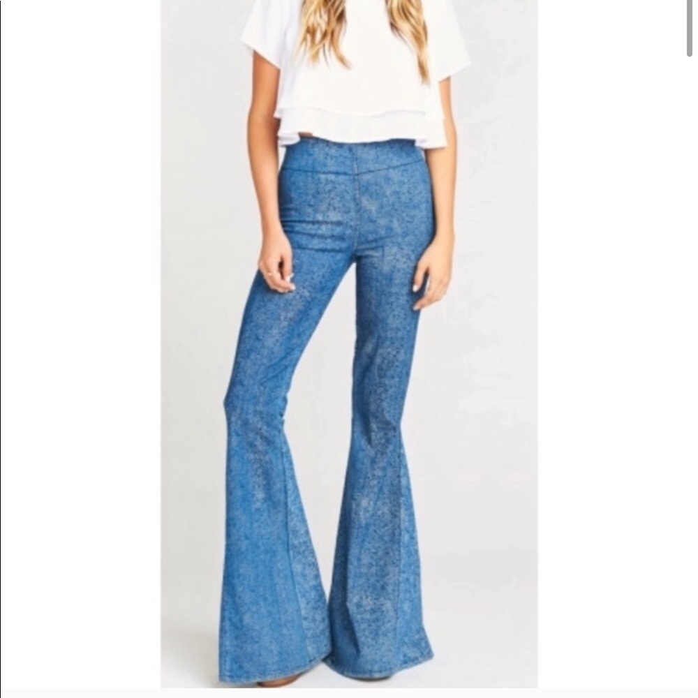 Show Me Your MuMu Berkeley Paisley Bell Bottoms